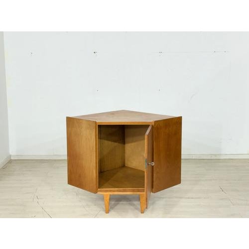 Mid-Century Corner Cabinet, 1960s For Sale - Image 3 of 12