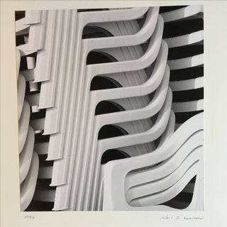 Signed Lawn Chair Photograph by Neil Lawner For Sale