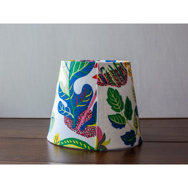 White Josef Frank Exotic Butterfly Handmade Lampshade For Sale - Image 8 of 10