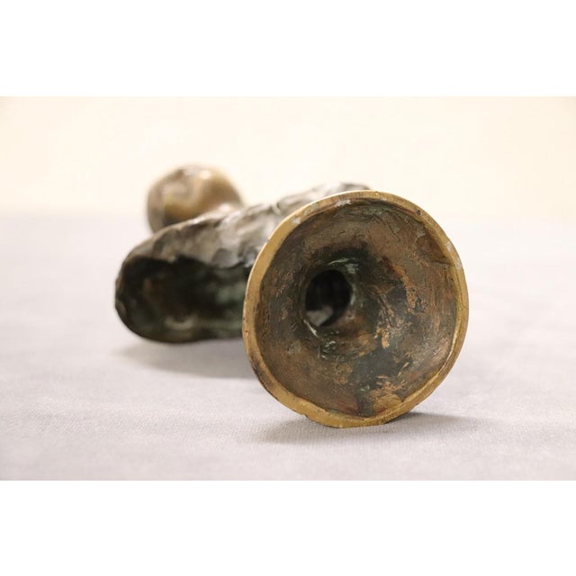 Bronze Bust of a Young Woman, Early 20th Century For Sale - Image 5 of 13