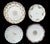 This product is a set of 8 vintage mismatched china dessert cake plates, featuring a floral pattern and originating from...