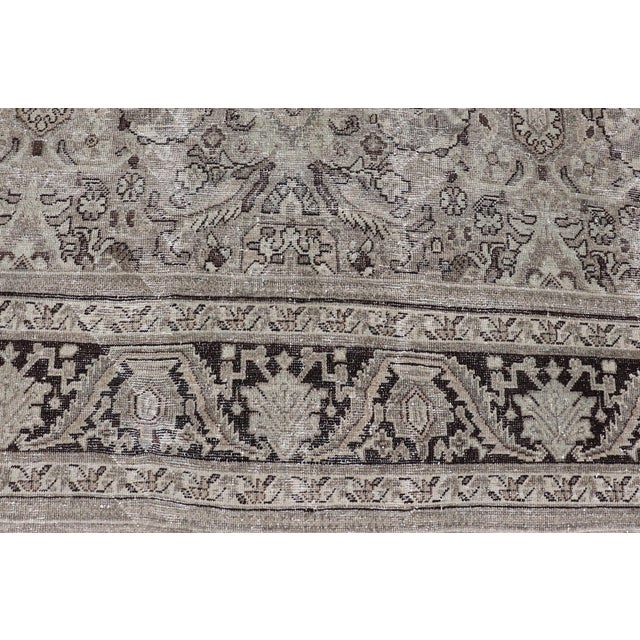 Textile Antique Persian Sultanabad Rug With Timeless Medallion Design 10'1 X 13'5 For Sale - Image 7 of 12