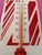 Premium Vintage-Style "Dr. Wells - The Cooler Doctor" Hand-Painted Steel Thermometer Sign For Sale - Image 6 of 13