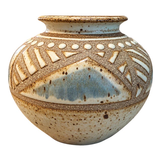 Lee Kitzman Signed Studio Pottery Vase – Oregon PNW Art Pottery For Sale