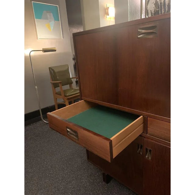 Bar Cabinet in Rosewood with Metal Details from Stildomus, Italy, 1960s For Sale - Image 11 of 13