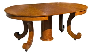 Early 20thC American Empire Dining Table