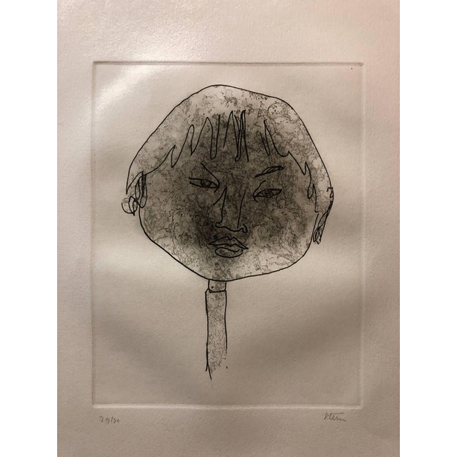 Genre: Other Subject: Portrait Medium: Aquatint Eching Print Surface: Paper Country: United States The artist Bernard...