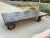 Industrial Industrial Cast Iron & Hardwood Factory Cart Coffee Table From Fairbanks For Sale - Image 3 of 13