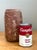 Late 20th Century Vintage Brown Textured Studio Pottery Vase For Sale - Image 5 of 12