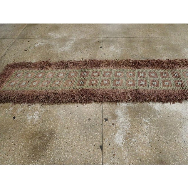 Galerie Shabab Collection Mid-20th Century Handmade Tibetan Wangden Long Runner For Sale - Image 4 of 7
