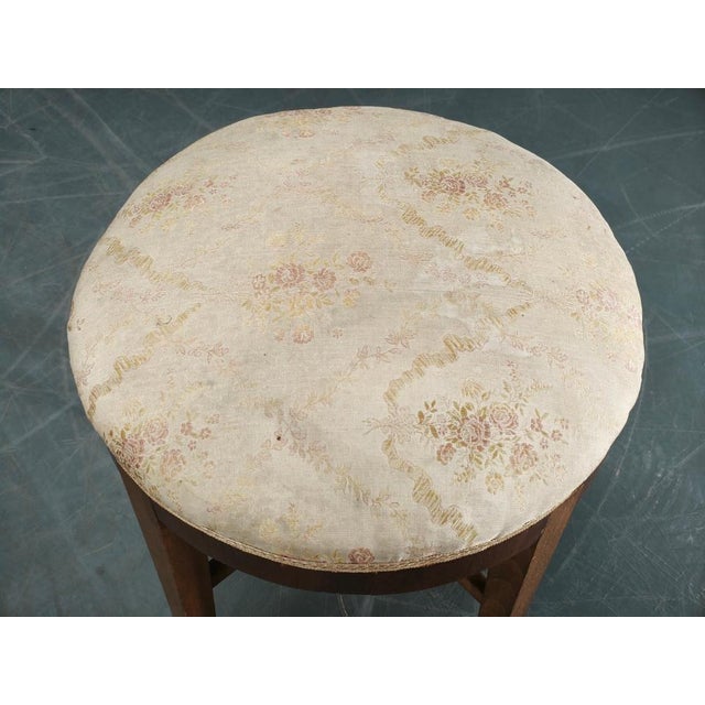Brown Art Deco Walnut and Beech Stools, Czechoslovakia, 1930s, Set of 2 For Sale - Image 8 of 12