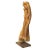 Chinese Chinese Cypress Wood Carved Bodhisattva Kwan Yin Tara Statue For Sale - Image 3 of 7