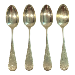 Early 1900s N. G. Wood & Sons Teaspoons - Set of 4