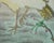 20th C. Chinese Export Pair of Peacocks and Flowers Painting For Sale - Image 17 of 18