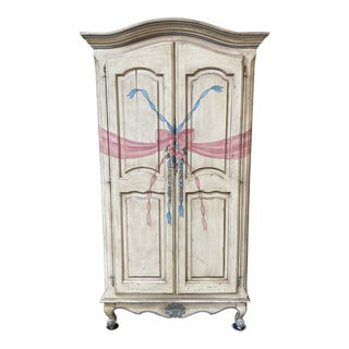 Custom Hand Made French Armoire For Sale
