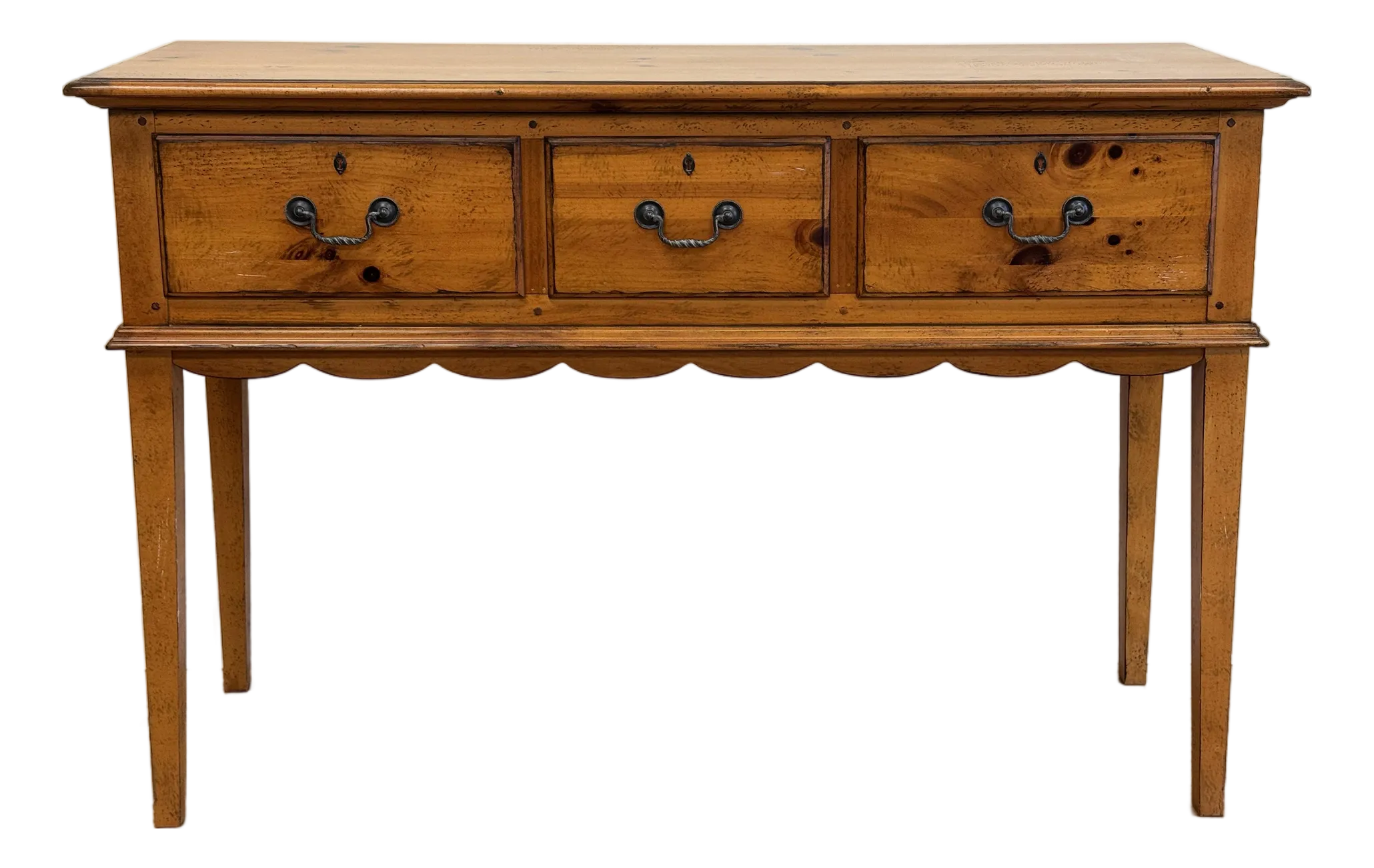 Vintage Drexel Heritage Pinehurst Console Table | Chairish