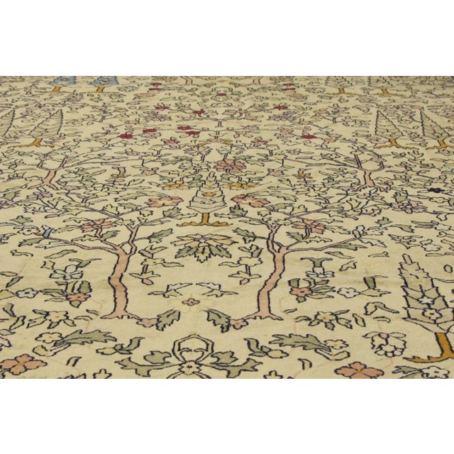 Early 20th Century Oversized Antique Indian Agra Rug - 11'03 X 19'00 For Sale - Image 4 of 7
