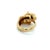 Late 20th Century Ilias Lalaounis Lion Head Bypass Ring 18k Yellow Gold and Ruby, Size 6.5 For Sale In Chicago - Image 6 of 8