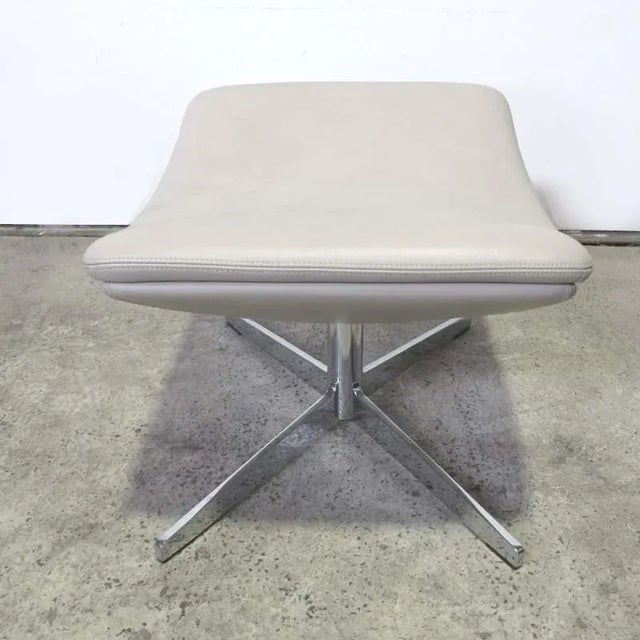 Ivory Set of Armchair and Ottoman by EOOS for Walter Knoll, 2000s For Sale - Image 8 of 18