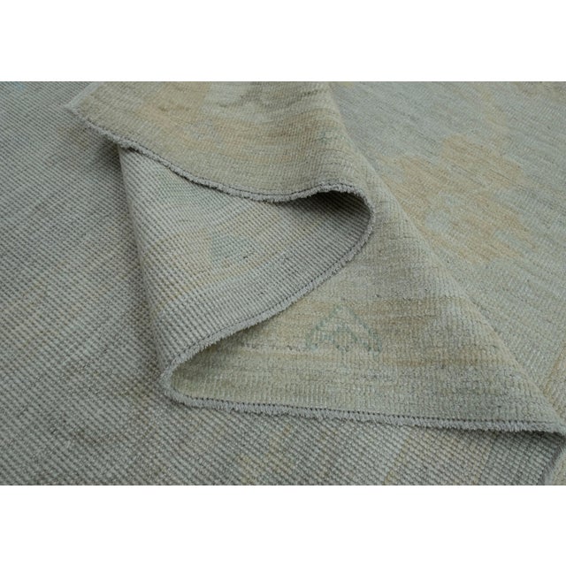 Textile Turkish Oushak Rug 10'2" x 14'3" #18529 For Sale - Image 7 of 8