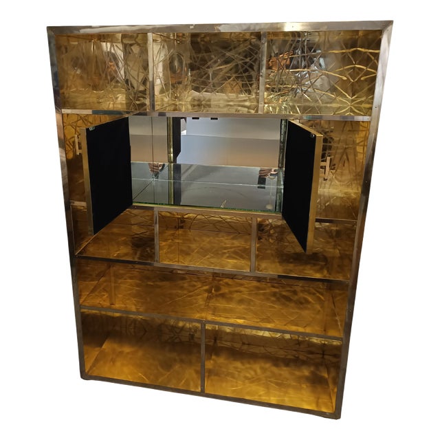 Brass Kitchen Pantry Bar from Justfurnituress SRL For Sale