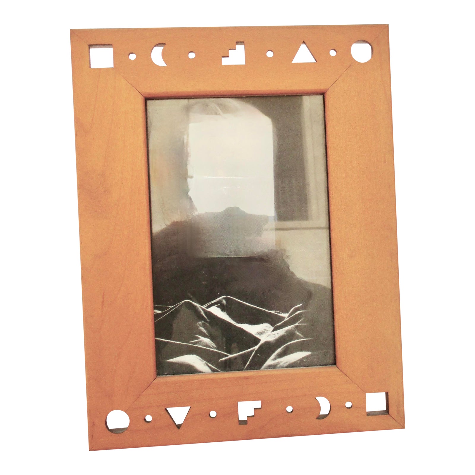 Craftsman Wooden Photo Frame Late 20th | Chairish
