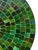 Outdoor Round Emerald Green Mosaic Side Table For Sale - Image 4 of 5