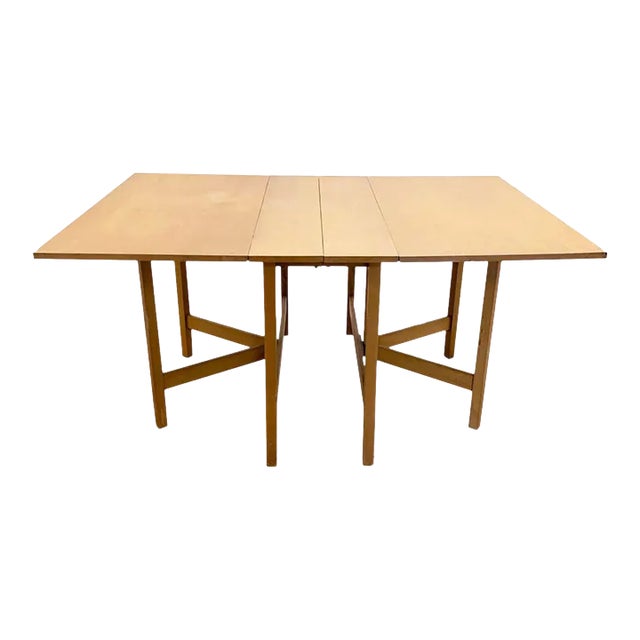 Vintage Gate Leg Dining Table attributed to Bruno Mathsson For Sale