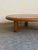 Mid-Century Modern French Solid Oak Coffee Table, 1970s For Sale - Image 3 of 6