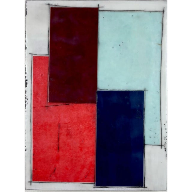 2020s Encaustic Collage Installation by Gina Cochran - "Kingdom of One" For Sale - Image 5 of 11