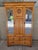 Antique Armoire / Wardrobe English Oak With Beveled Mirror Doors For Sale - Image 18 of 18