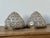 Vintage Regency Cut Crystal Flush Mount Lights - A Pair For Sale - Image 11 of 12