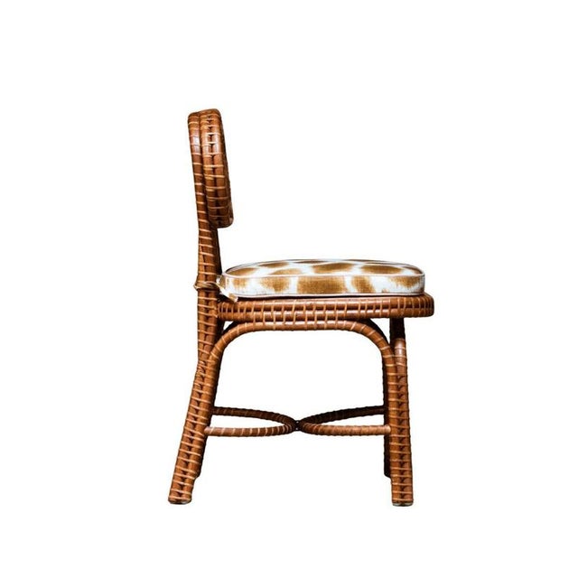 Bridget Chair in Stained Rattan by Popus Editions For Sale - Image 4 of 11