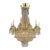 Fine 19th C. French Empire Bronze and Crystal Chandelier For Sale