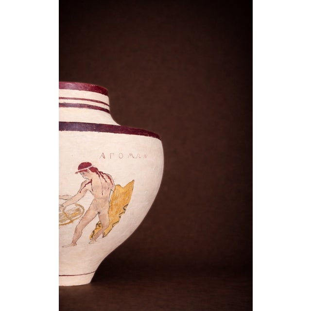 Beige Apollo Amphora For Sale - Image 8 of 8