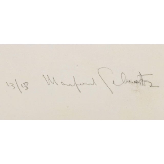 Manfred Schwartz the Flamenco Dancers Lithograph For Sale - Image 4 of 6