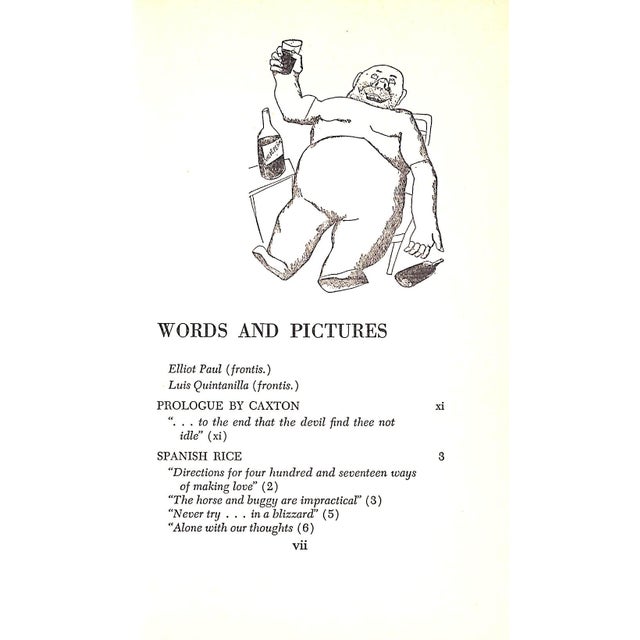 Paper "Intoxication Made Easy" 1941 Paul, Elliot and Quintanilla, Luis For Sale - Image 7 of 8