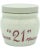 Vintage the 21 Club Nyc Restaurant Sauce Maison Glass Condiment Jar New York For Sale - Image 12 of 12