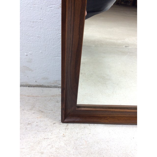 Mid Century Modern Long Rectangular Mountable Wall Mirror Dresser Mirror For Sale - Image 10 of 18