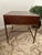 MOVING SOON, MAKE A REASONABLE OFFER! Classic Mitchell Gold + Bob Williams wood and brass side table.