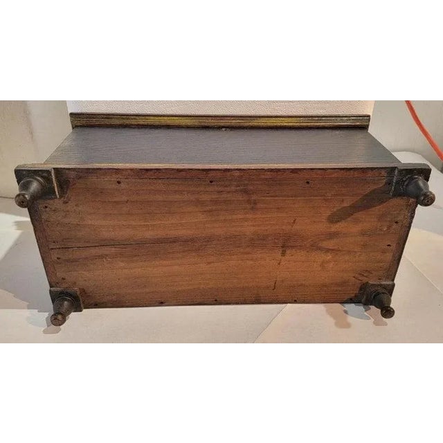 19Thc Original Blue Painted Child's Blanket Chest For Sale In Los Angeles - Image 6 of 10