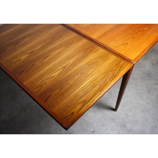Mid-Century Modern Niels Otto Møller Model 254 Teak Dining Table / Conference Table for J.L. Møllers, Denmark For Sale - Image 3 of 5