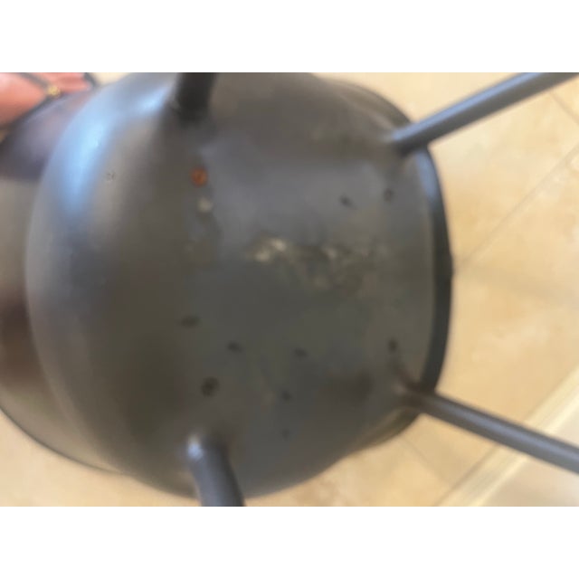 Black Mid Century Dining Chair in the Style of Dakota Chair by Paolo Rizzato for Cassina For Sale - Image 8 of 12