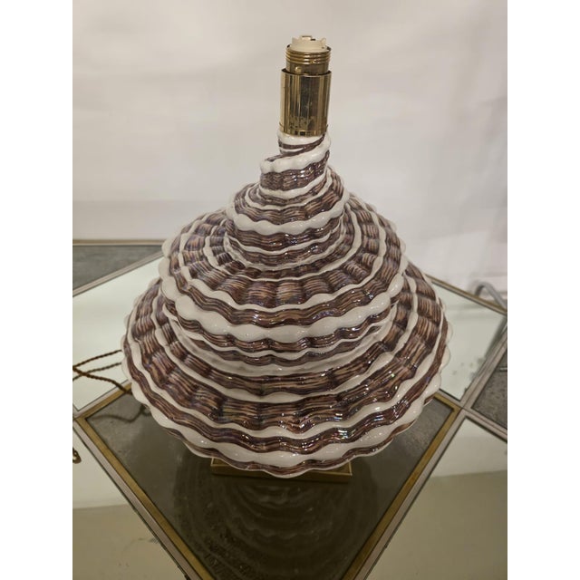1980s Ceramic Lamps by Giulia Mangani, 1980s, Set of 2 For Sale - Image 5 of 10