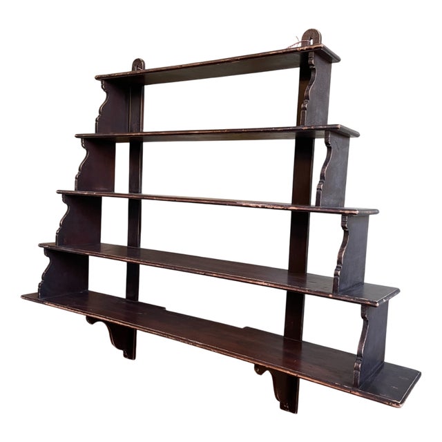 Large French Hanging Kitchen Rack Collection, 1910 For Sale