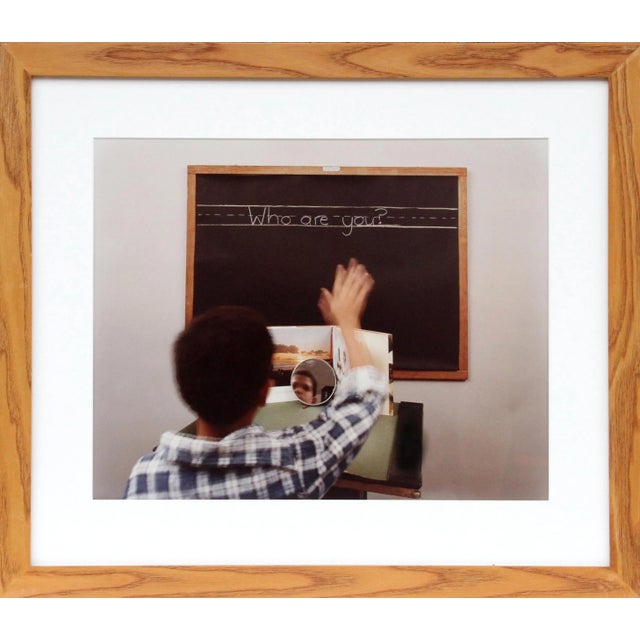 American 1980s "Who Are You" Photograph by Anne Turyn For Sale - Image 3 of 3