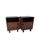 Dutch Art Deco Walnut Nightstands by Max Coini, 1920s, Set of 2 For Sale - Image 4 of 10