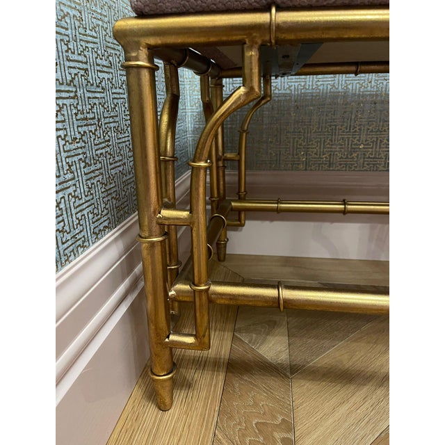 Collette Stools in Gold by Bungalow 5, Set of 2 For Sale - Image 4 of 8