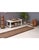 Striped Vintage Brown Kilim Runner - 2`6″ X 9`7″ Ft. For Sale In Los Angeles - Image 6 of 6