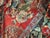 Vintage Mid-Century Bessarabian Kilim Red Floral Flat Weave Rug Room Size For Sale - Image 11 of 12
